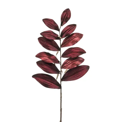 branche de SCEAU DE SALOMON artificielle 75 cm burgundy - en tige