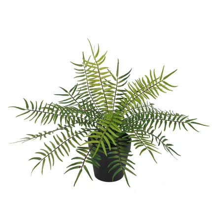 FOUGERE BLECHNUM artificielle plast en pot 28 cm - en pot