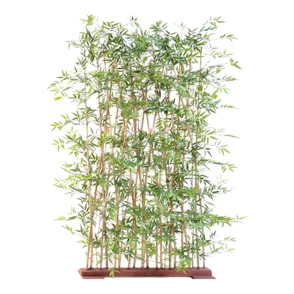HAIE artificielle BAMBOU japenese plastique 180 cm largeur 110 cm