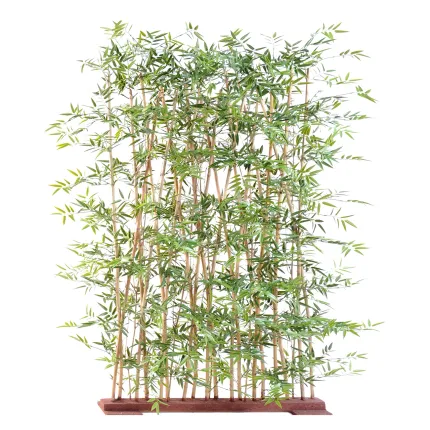 HAIE artificielle BAMBOU japenese plastique 150 cm largeur 110 cm