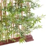 HAIE artificielle BAMBOU japenese plastique 150 et 180 cm largeur 110 cm -  socle