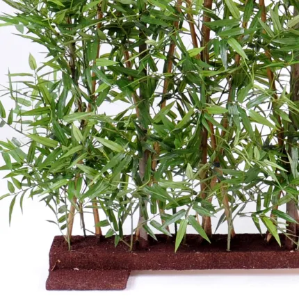 HAIE artificielle BAMBOU oriental dense 110 et 150 cm - socle