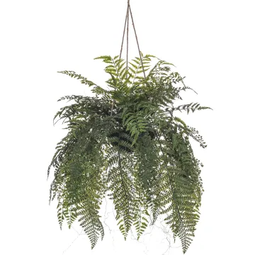 suspension fougère 85 cm