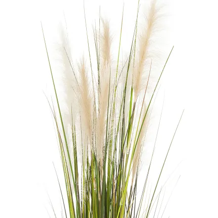 GRANDES HERBES artificielles plumeau blanc 150 cm - plumeau