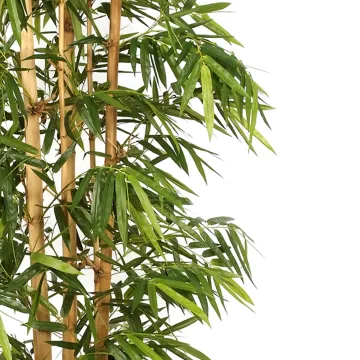 BAMBOU artificiel NEW GEANT GRANDES FEUILLES 240 ou 300 cm - feuilles