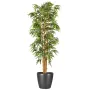 BAMBOU artificiel NEW GEANT GRANDES FEUILLES 300 cm en pot