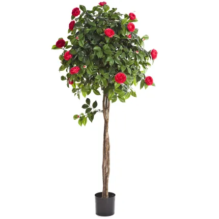 CAMELIA artificiel UMBRELLA TREE 130 et 160 cm rose fushia