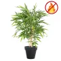Bambou artificiel 120 cm ignifugé présenté en pot