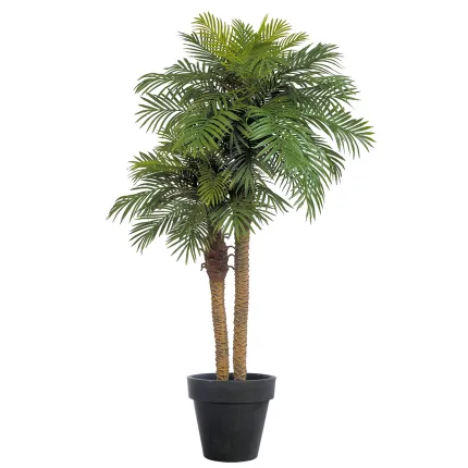 PHOENIX artificiel DOUBLE TRONCS 210 cm en pot