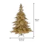 dimension SAPIN artificiel or 180 cm