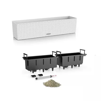 Lechuza Balconera Cottage blanc L  82 cm - composition