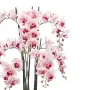 composition Phalaenopsis ORCHIDEE artificielle en pot 100 cm - détails fleurs