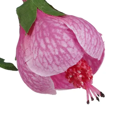 PHYSALIS artificiel 100 cm - lanterne rose