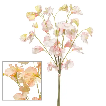 POIS DE SENTEUR artificiel 48 cm - 2 couleurs