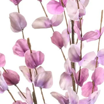 lanterne artificielle rose 75 cm - détails