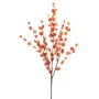 lanterne artificielle orange 75 cm en tige