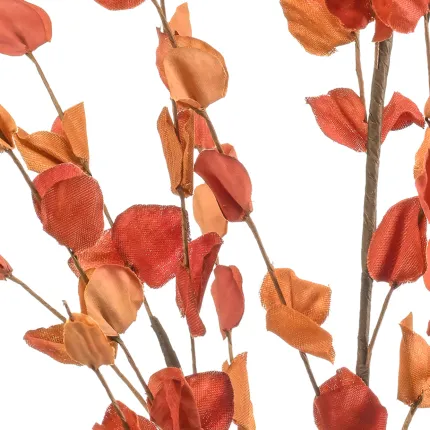 lanterne artificielle orange 75 cm - détails