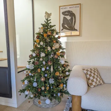 Sapin de noël artificiel GALLOWAY 150 cm à 300 cm