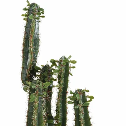 CACTUS artificiel finger 150 cm avec feuilles - sommet