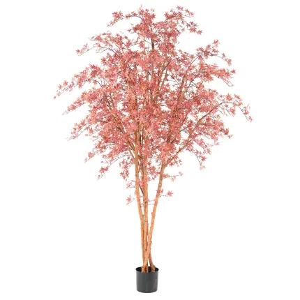 ERABLE artificiel plast (Aralia) 270 cm vert rouge