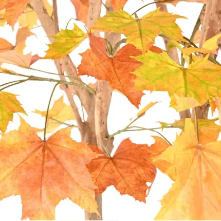 PLATANE artificiel 240 cm automne - feuilles couleurs