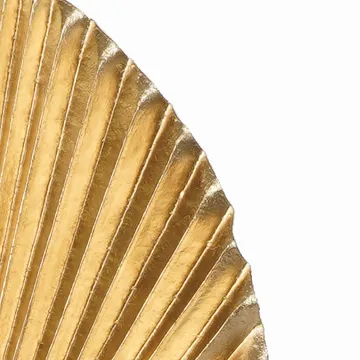 détail feuille de PALMIER CAMERUS or 75 cm, nervure