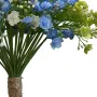 bouquet de gypsophile artificiels 25 cm bleu - détails tige