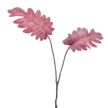 branche PHILODENDRON velours 52 cm