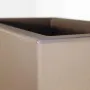 Jardinière Strevi cube haute capuccino 70 cm Largeur  100 cm - détails