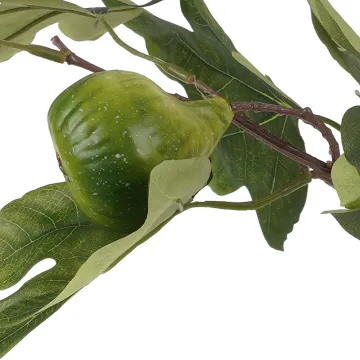 faux fruits et feuilles branche artificielle FIGUIER 70 cm avec fruits