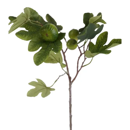 branche artificielle FIGUIER 78 cm avec fruits