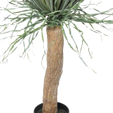 BEAUCARNEA recurvata artificiel 115 cm - tronc