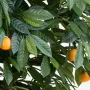 MANDARINIER artificiel arbre 110 à 170 cm en pot - fruits et feuilles