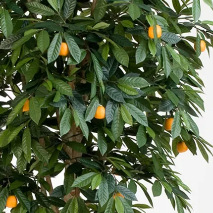 MANDARINIER artificiel arbre 110 à 170 cm en pot - feuillage