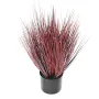 onion grass artificiel 60 cm rouge - vue par dessus
