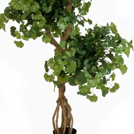 GINGKO BILOBA artificiel bonsaï 150 cm - tronc