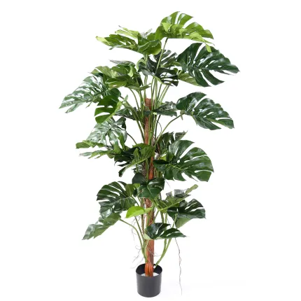 PHILODENDRON artificiel tuteur coco 160 cm vert