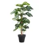 PHILODENDRON artificiel tuteur coco 160 cm vert - dans un pot de présentation