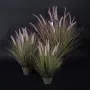 PENNISETUM artificiel en pot zinc  60 à 100 cm