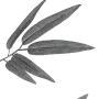 branche artificielle BAMBOU 77 cm gris anthracite - feuilles