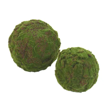 MOUSSE BOULE artificielle diam. 30 ou 40 cm