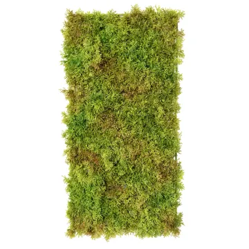 Plaque de mousse ISLANDE artificielle 25 cm x 50 cm 3 tons