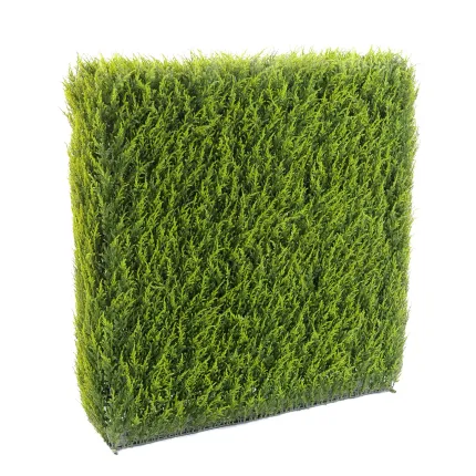 HAIE artificielle CYPRES JUNIPERUS  STRUCTURE METAL de 65 à 180 cm