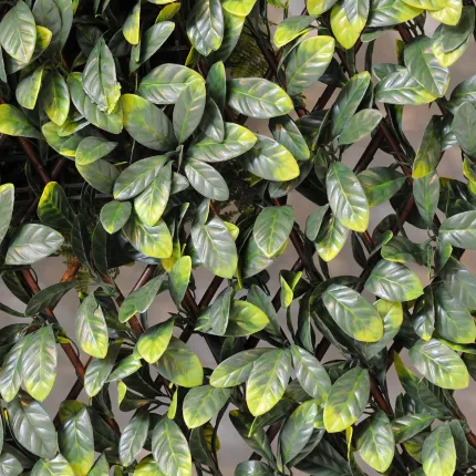 Palissade feuille artificielle  2 m x 1 m modulable - feuilles