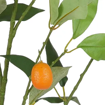 Branche artificielle KUMQUAT 100 cm - fruit
