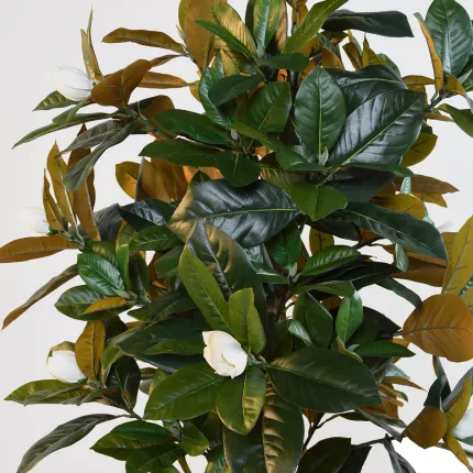 MAGNOLIA artificiel fleuri 180 cm - feuillage