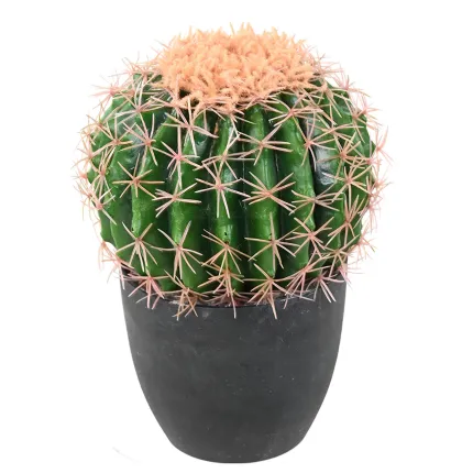 ECHINOCACTUS artificiel DIAM 20 cm