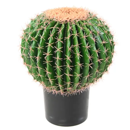 ECHINOCACTUS artificiel DIAM 35 cm