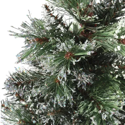 SAPIN artificiel givré 45 cm et 60 cm - détails branches