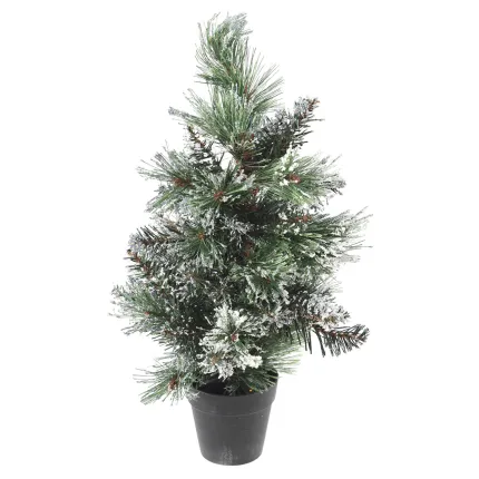 SAPIN artificiel givré 45 cm
